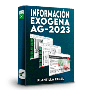 Plantilla información exógena año gravable 2023