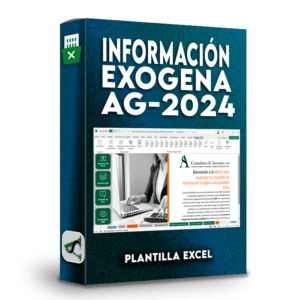 Herramienta Plantilla información exógena año gravable 2024
